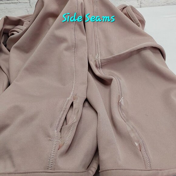 'LULULEMON' WRAP TIES 'TWIST ME UP' CROP TANK FOUR-WAY STRETCH IN DÙSTY ROSÀY - Picture 10 of 15